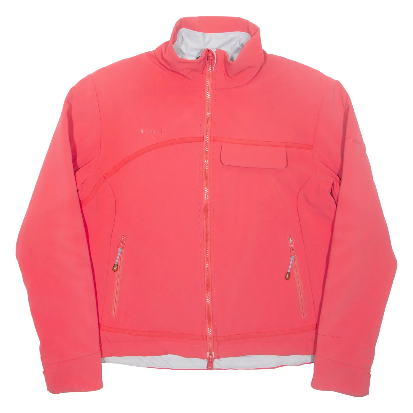 COLUMBIA Titanium Womens Jacket Pink M
