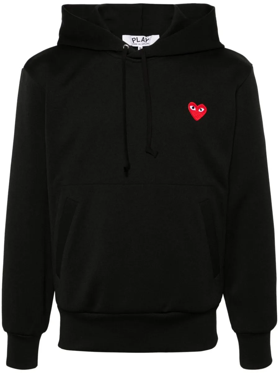 Comme des Garçons    Comme Des Garcons Logo Cotton Hoodie