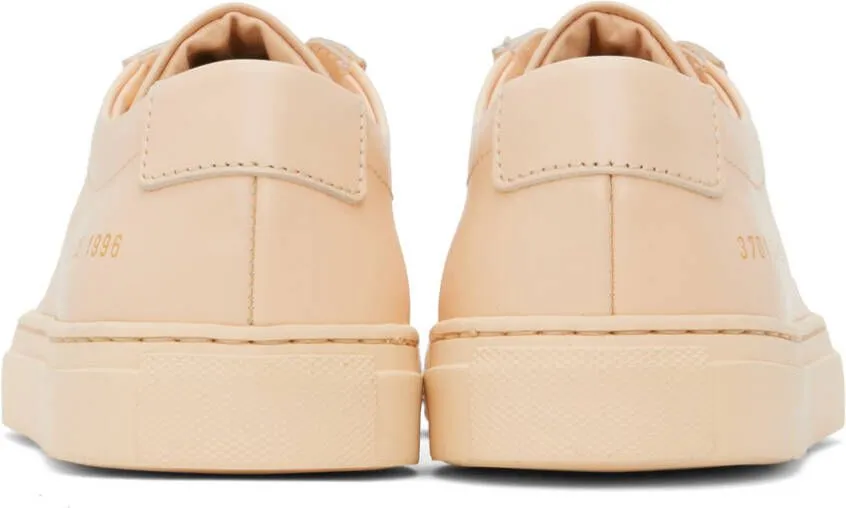 Common Projects Beige Achilles Low Sneakers