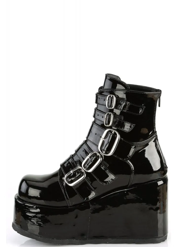 Concord 57 Gothic Patent Ankle Boot