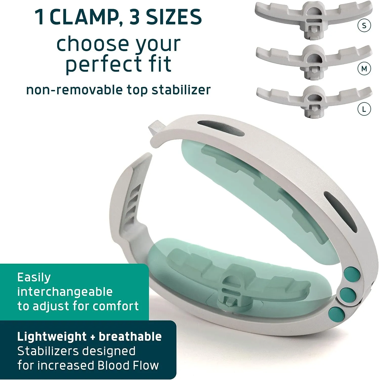 Confidence Clamp by Lunderg - Comfortable Urinary Incontinence Clamp with 3 Adjustable Sizes & Travel Bag - Recommended by Docto