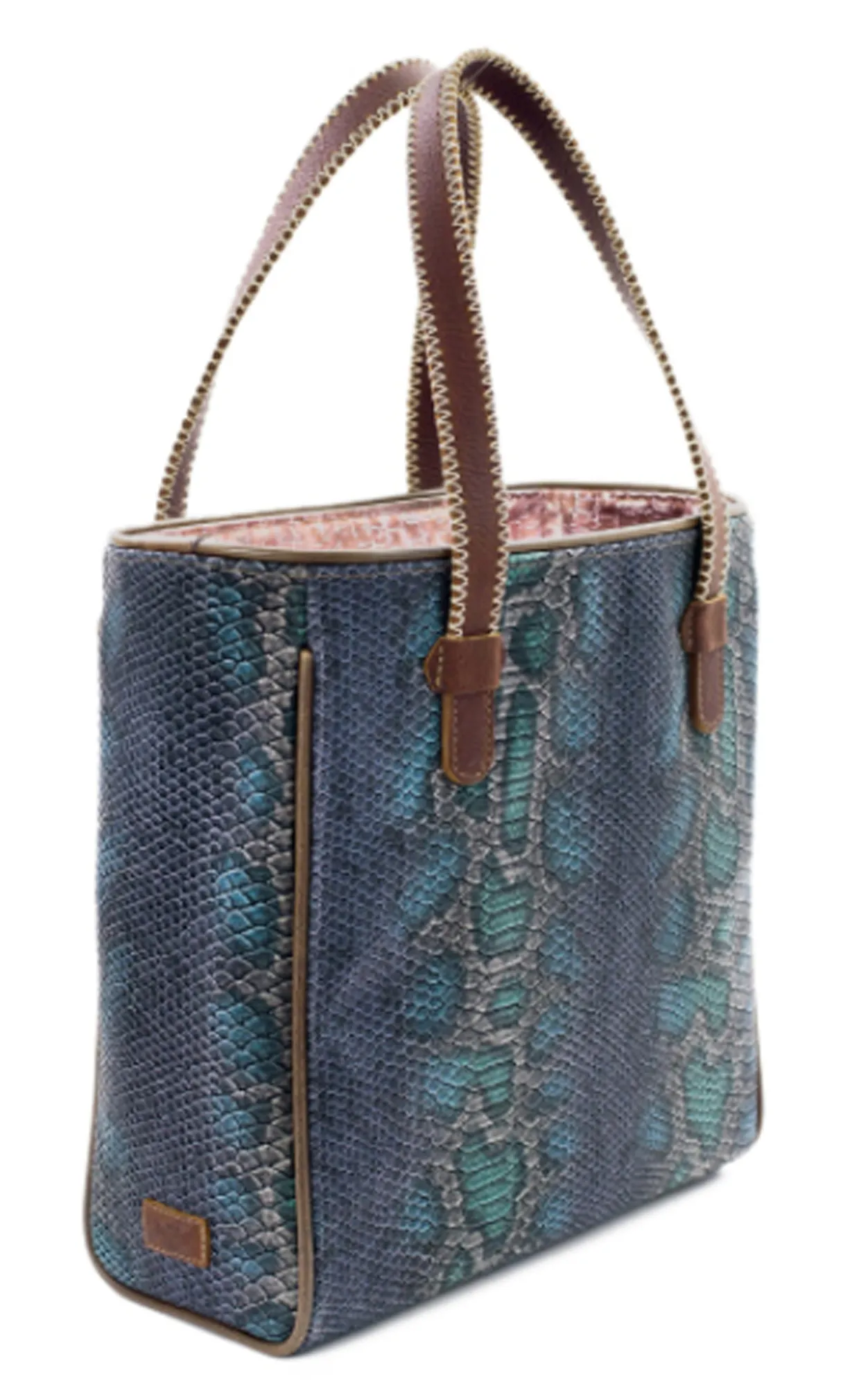 Consuela Marfa Rattler Python Snake Classic Tote