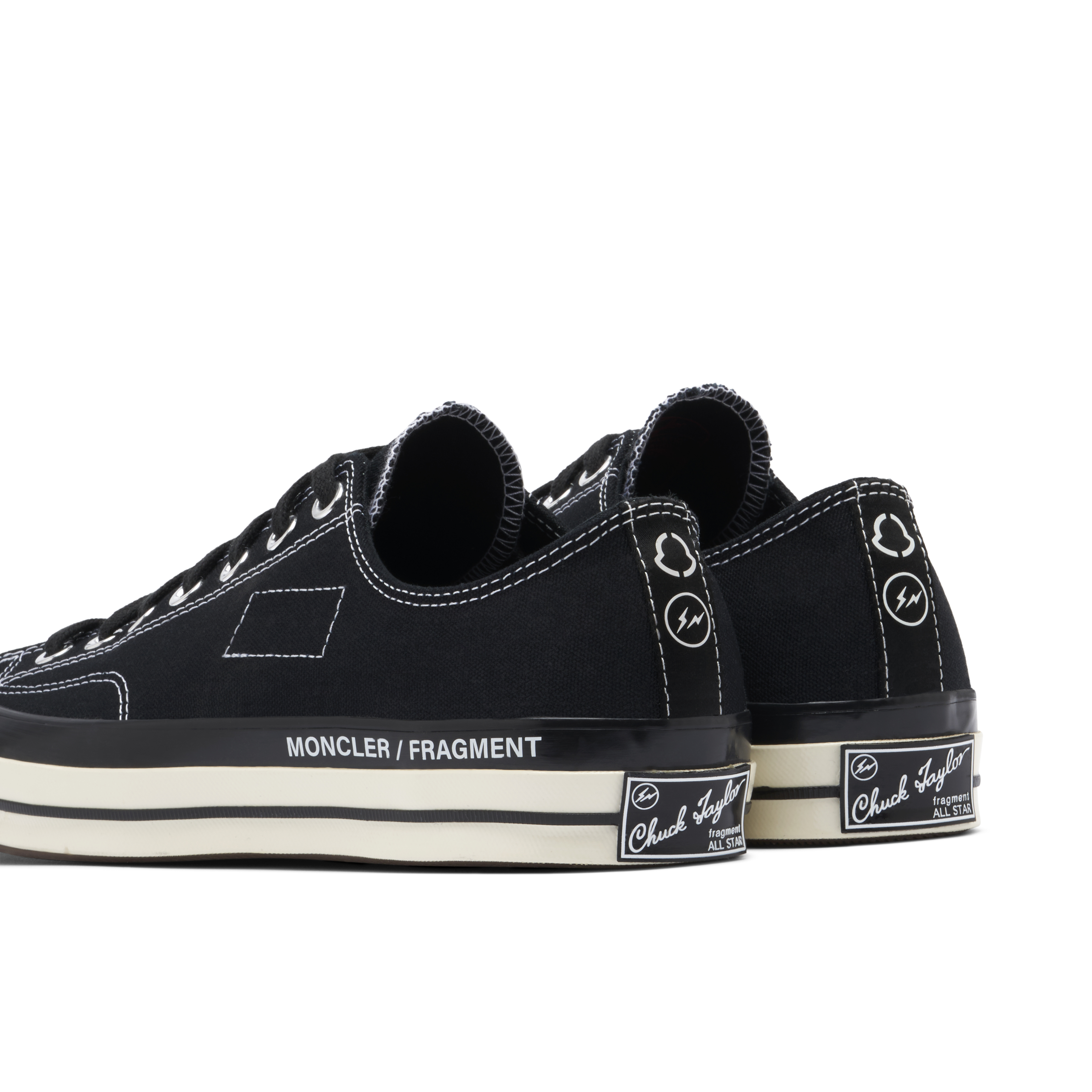 Converse Chuck Taylor All-Star 70 x Moncler x Fragment Black | 172320C | Laced