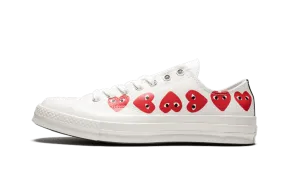 Converse Chuck Taylor All-Star 70s Ox Comme des Garçons PLAY Multi-Heart White