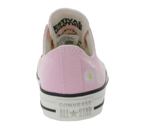 Converse Chuck Taylor All Star Chaussures décontractées pour femmes Baskets basses A06225C Rose