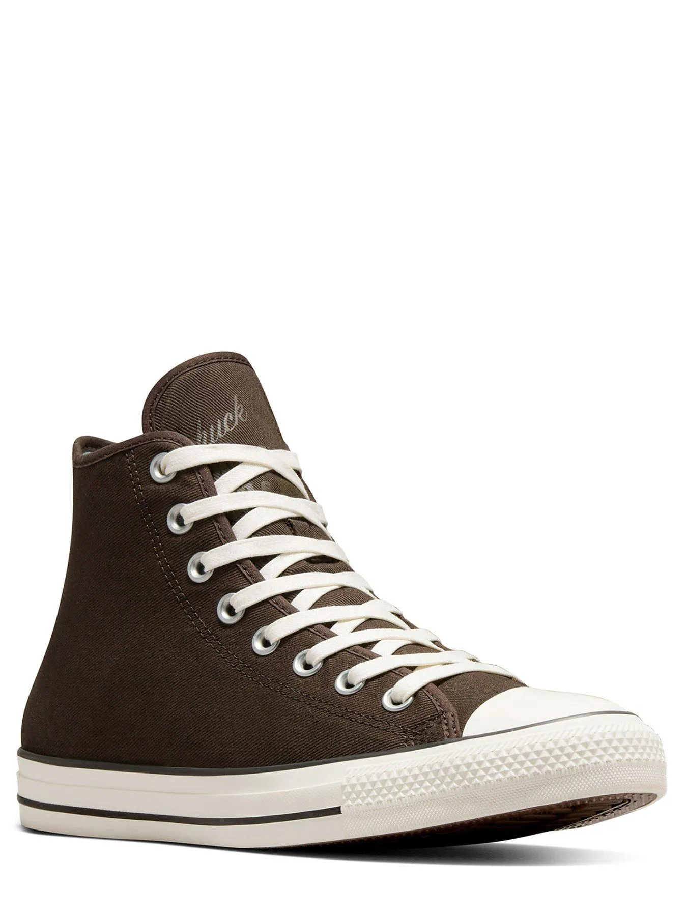 Converse Mens Hi Top Trainers - Dark Brown