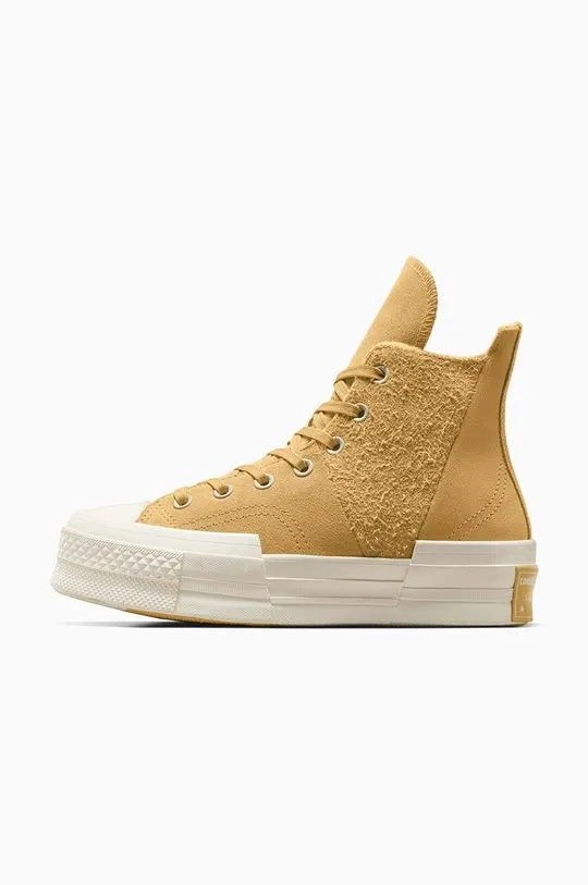 Converse suede trainers Chuck 70 Plus green color A05503C