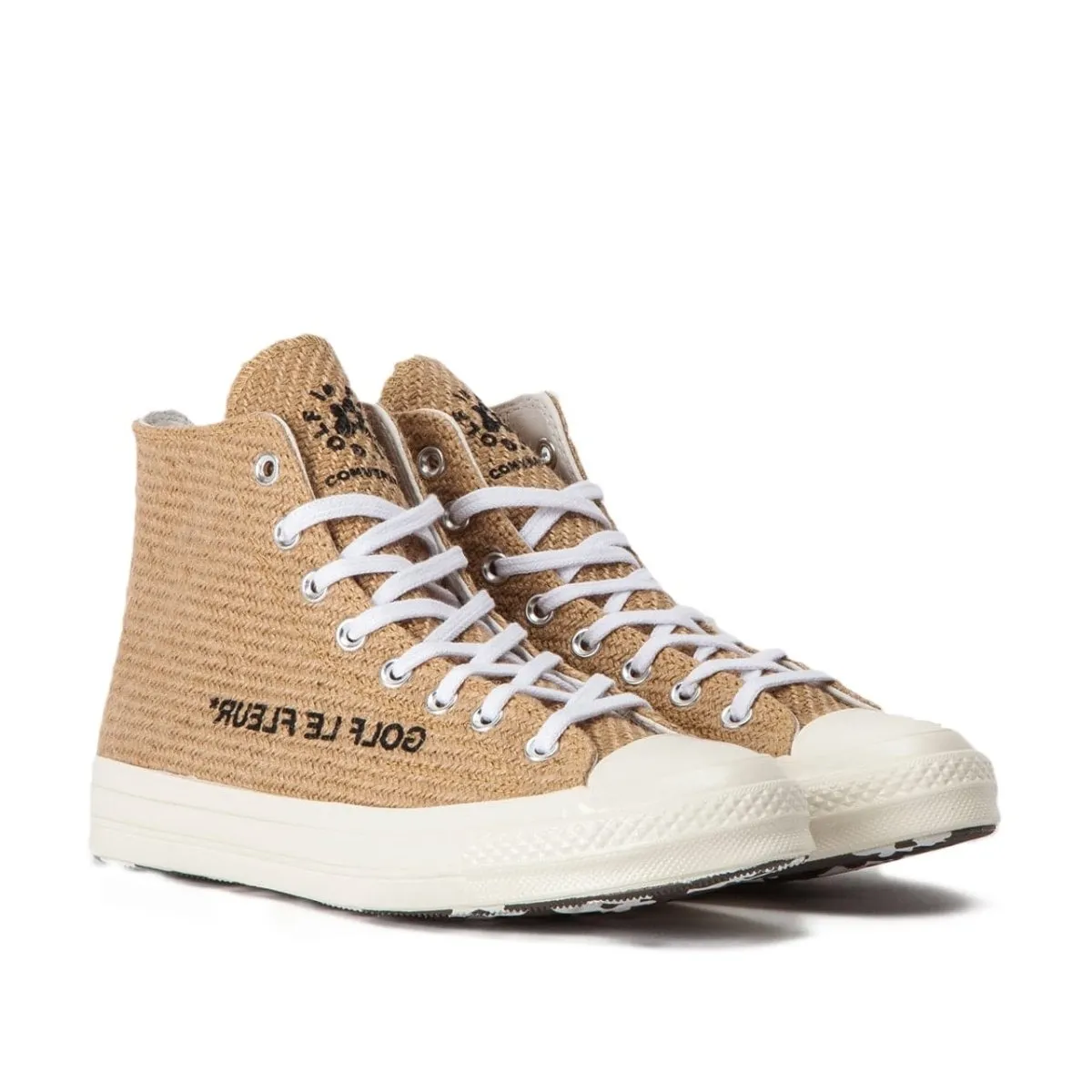 Converse x Golf Le Fleur Chuck Taylor 70 Hi (Curry / Egret / Black)