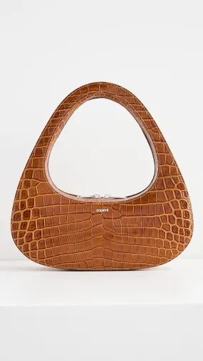 Coperni   Croco Baguette Swipe Bag 