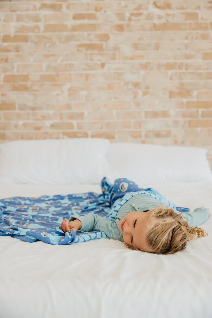 Copper Pearl Cookie Monster 3-Layer Quilt