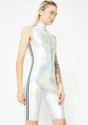 Cosmic Gamez Hologram Romper-