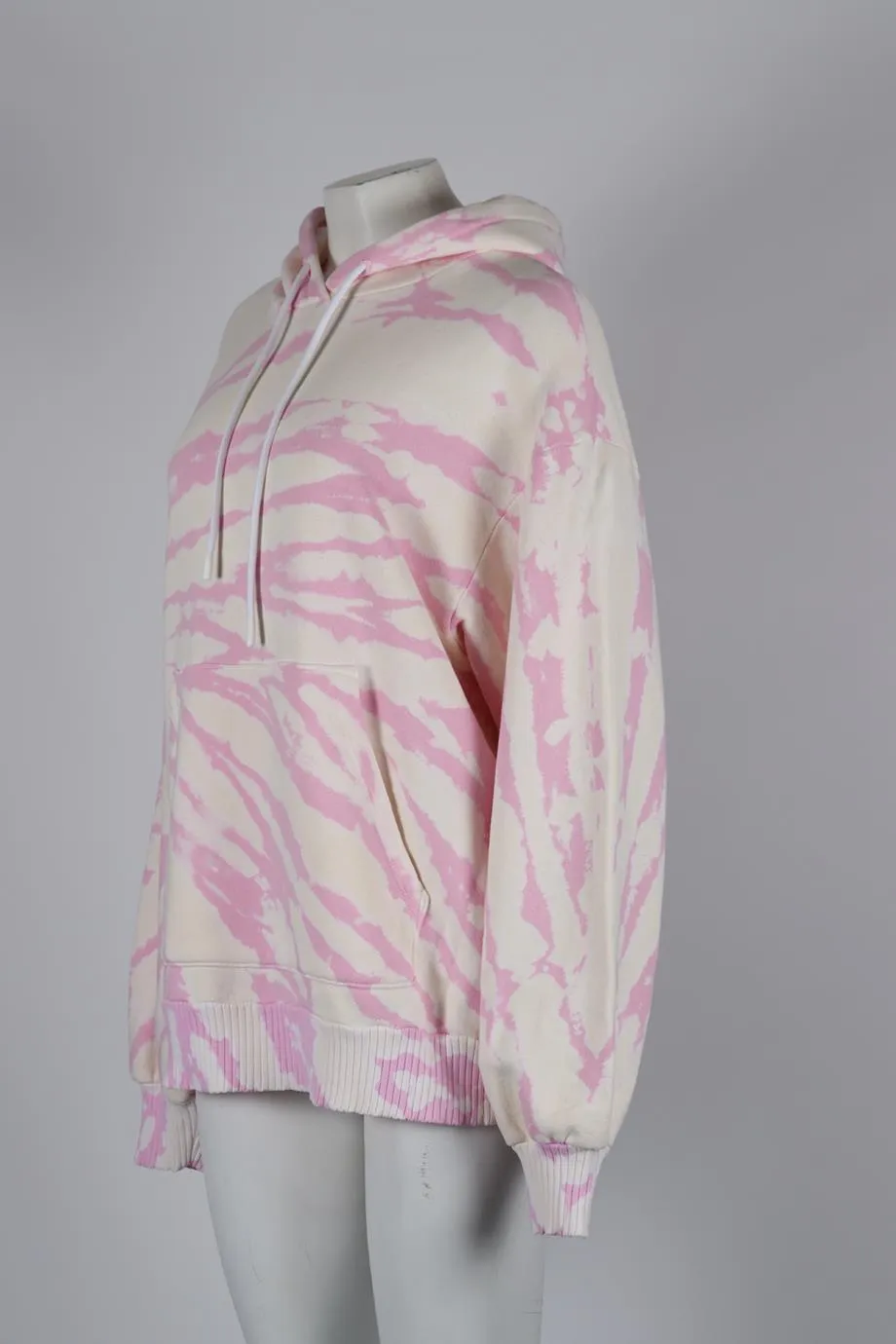 COTTON CITIZEN OVERSIZED TIE DYED COTTON JERSEY HOODIE LARGE