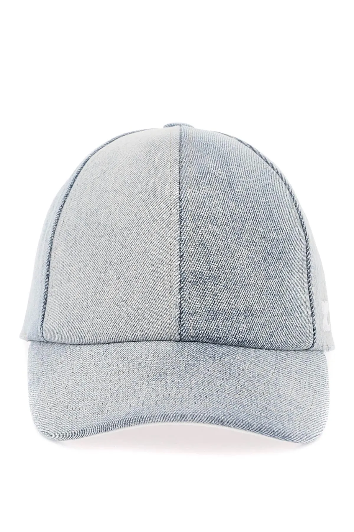 Courreges    Courreges Denim Baseball Cap With Adjustable