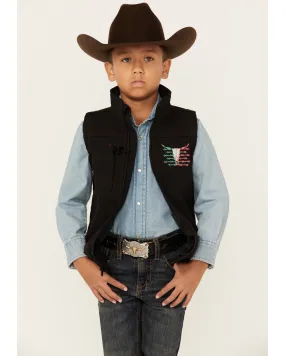 Cowboy Hardware Boys' Viva Skull Vest