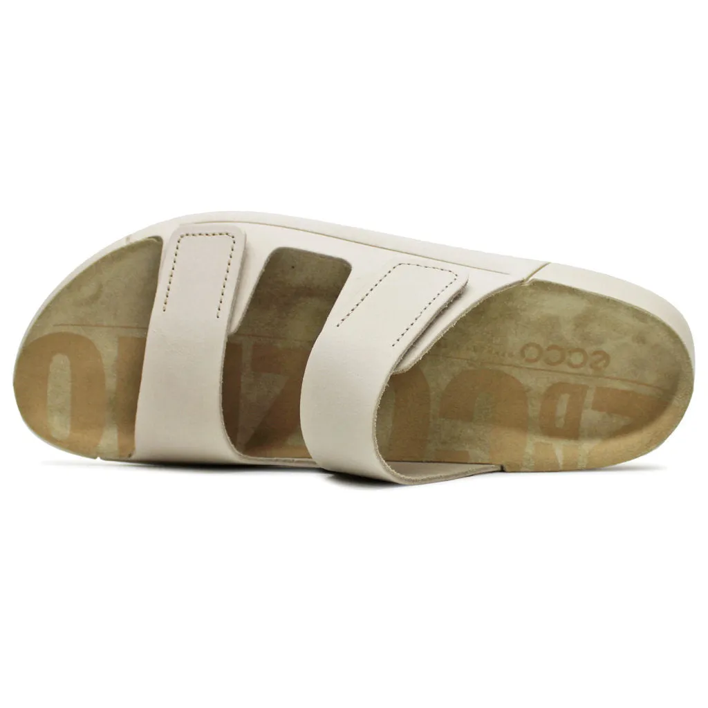 Cozmo Soft Full Grain Leather Women's Slide Sandals