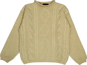 Cream Cable Jumper | ThriftTale
