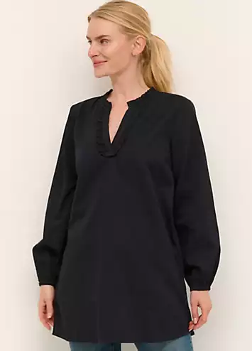 Cream Mirna Shirt Tunic | Kaleidoscope