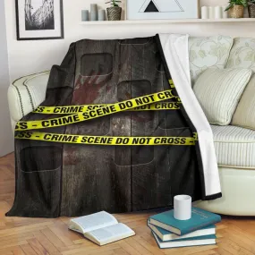 Crime Scene Premium Blanket