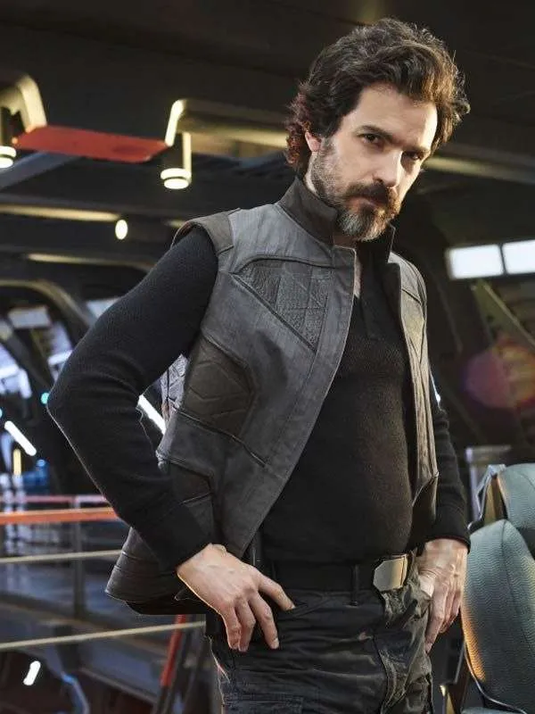 Cristóbal Star Trek: Picard S01 Leather Vest