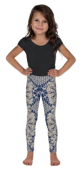 Crochet Print Kid's Leggings