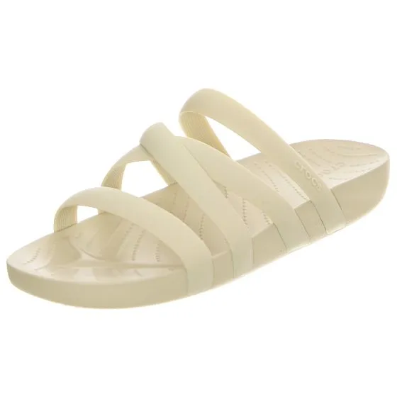 CROCS W' Crocs Splash Strappy Bone Sandals