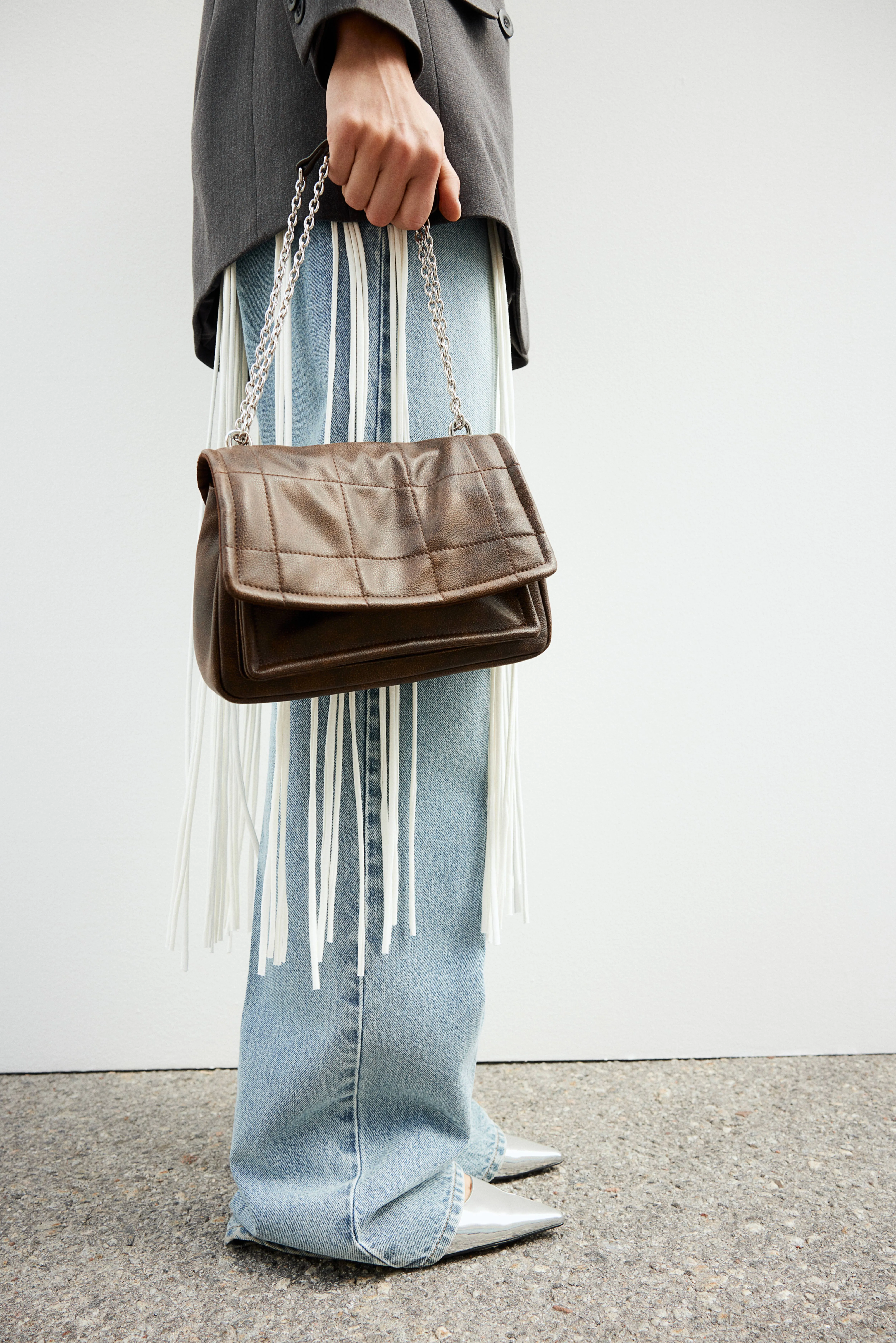 Crossbody bag - Dark brown - Ladies | H&M GB