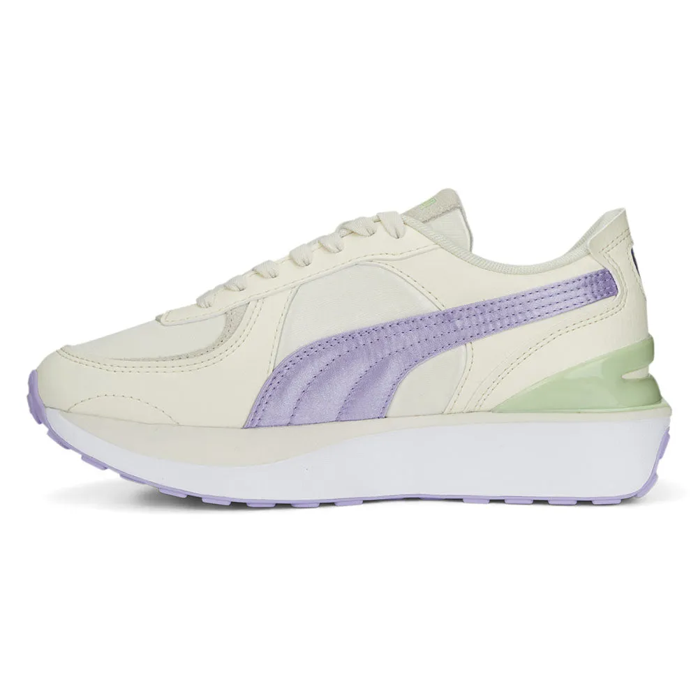 Cruise Rider Nu Satin Lace Up Sneakers