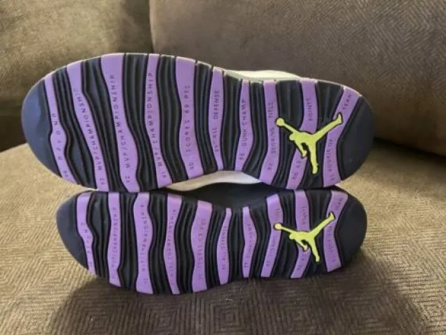 Cute Nike Jordan Retro 10 Style 487212-120 Girls 2Y Nice...