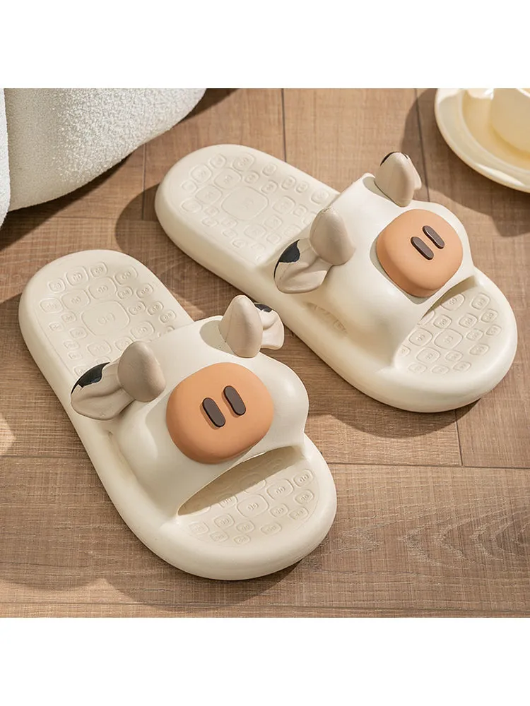   Cute Piggy Homewear Anti-Slip EVA Women'S Slipper   