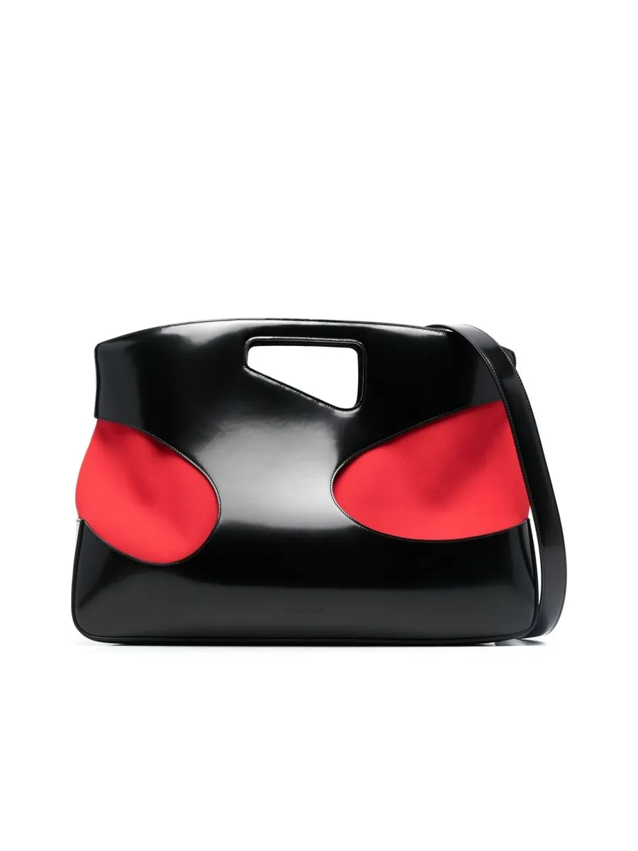 Cutout Top Handle Bag