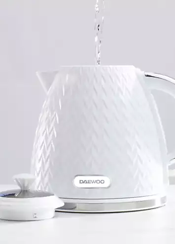 Daewoo Argyle 1.7L 3Kw Jug Kettle - White | Kaleidoscope