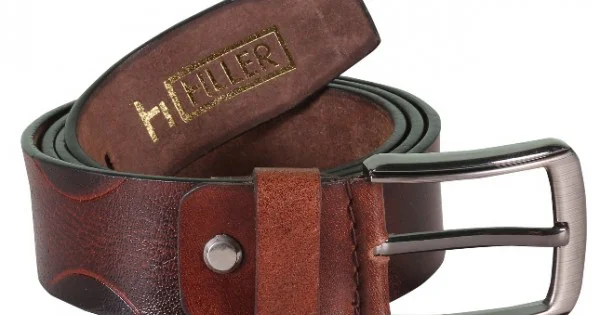 Dark Brown Pin Buckle
