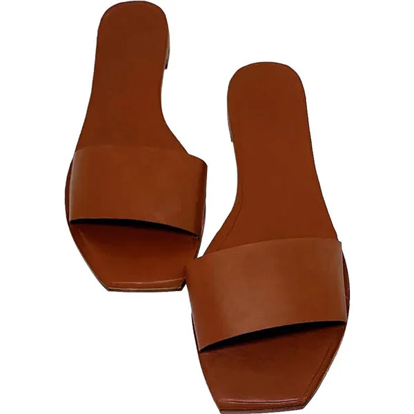 D'Arçé Sandals Women's Saint Sauveur Sandal, Cognac