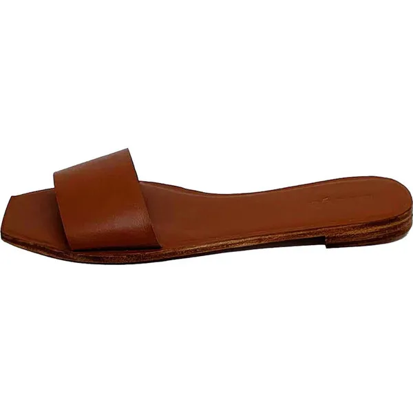 D'Arçé Sandals Women's Saint Sauveur Sandal, Cognac