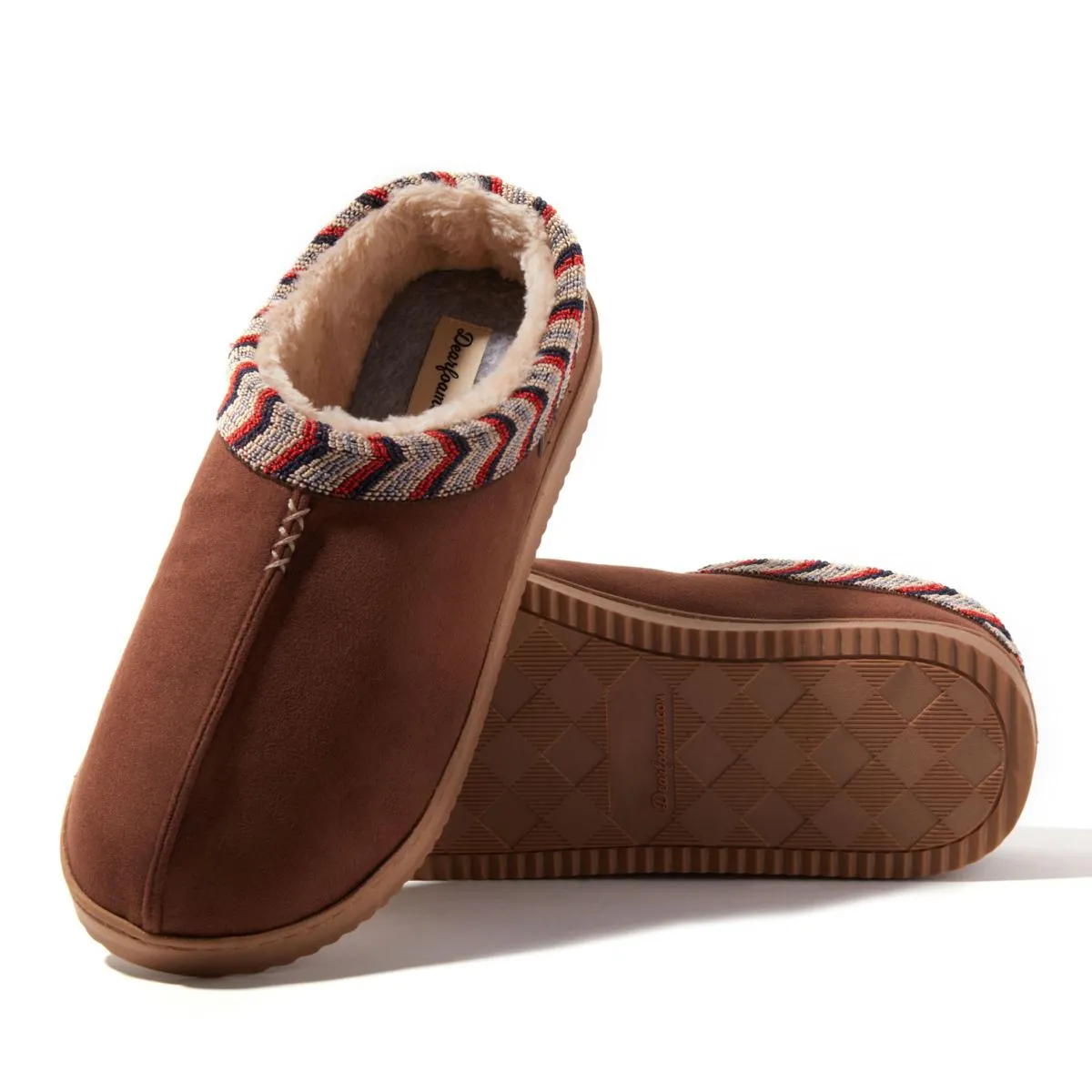      Dearfoams Men's Indoor/Outdoor High Vamp Clog Slipper - Warner     