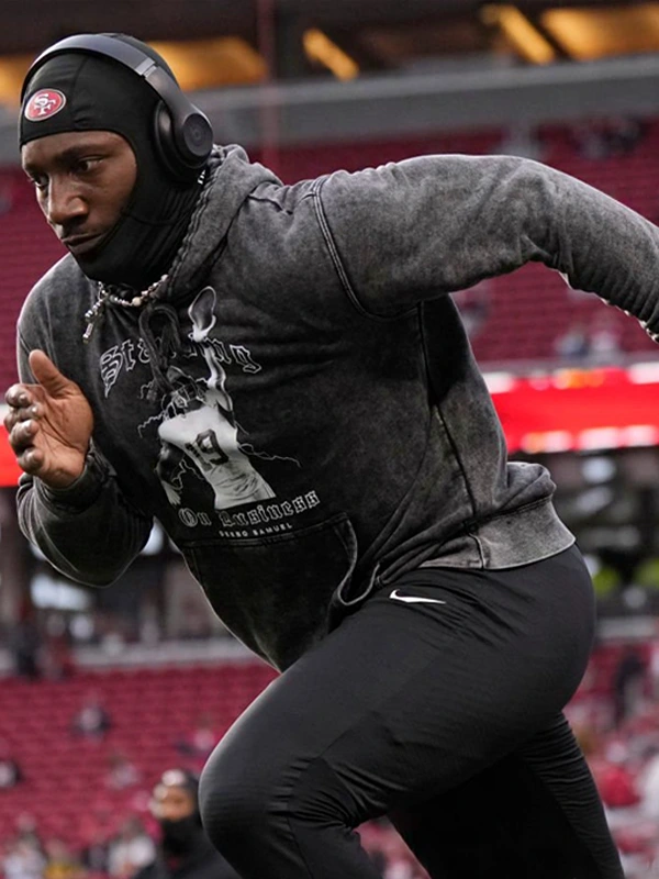 Deebo Samuel Standing On Business Mineral Wash Hoodie