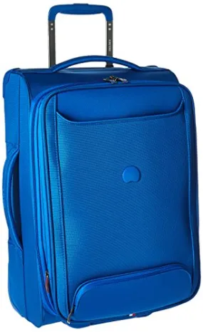 Delsey Luggage Chatillon 21 Carry-On Exp. 2 Wheel Trolley, Blue