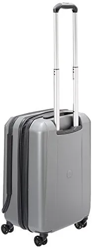 Delsey Luggage Helium Shadow 3.0 21 Inch Carry-On Exp. Spinner Suiter Trolley, Platinum, One Size