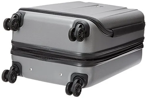 Delsey Luggage Helium Shadow 3.0 21 Inch Carry-On Exp. Spinner Suiter Trolley, Platinum, One Size