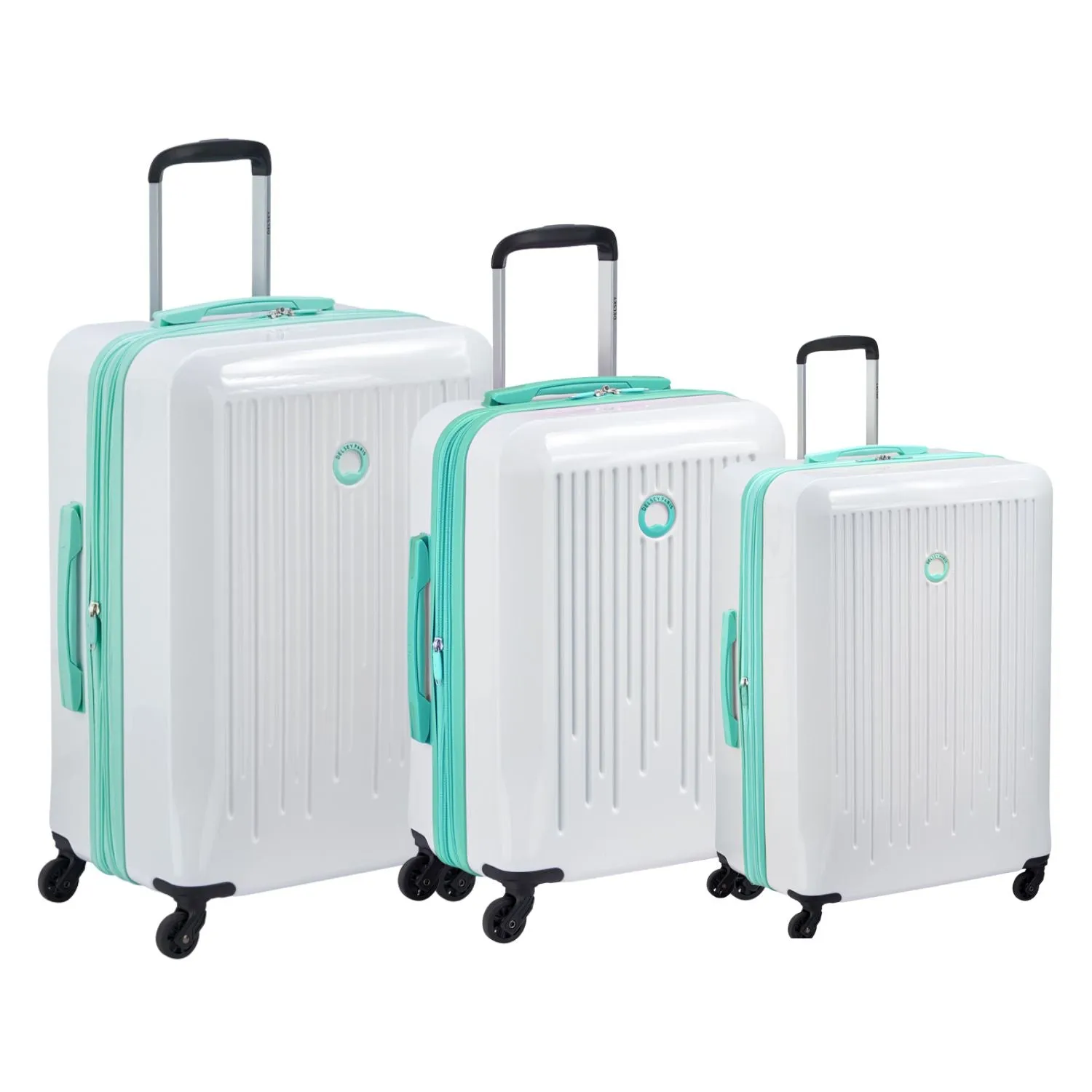 DELSEY Paris Christine Hardside Spinner Luggage Collection, 3-Piece Set (20/24/28)  