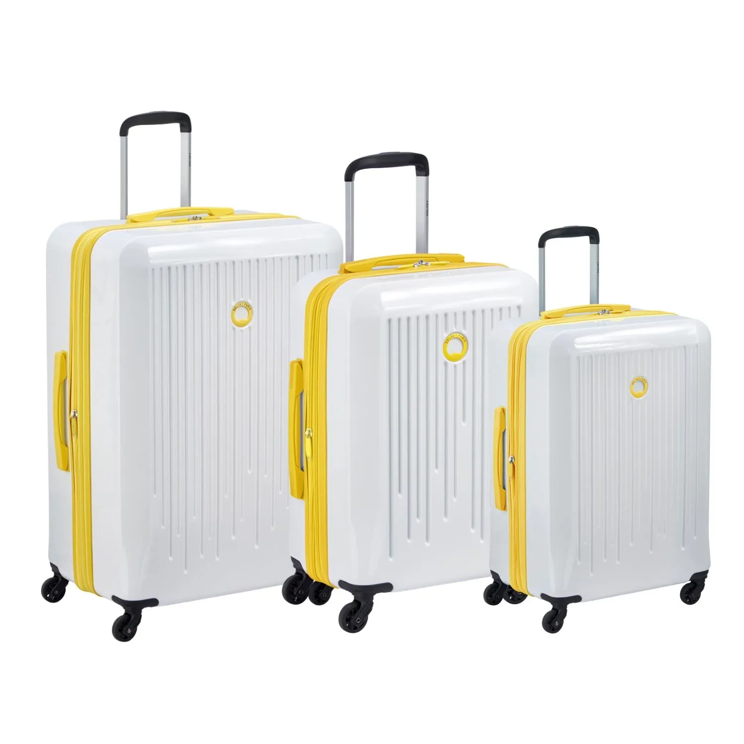 DELSEY Paris Christine Hardside Spinner Luggage Collection, 3-Piece Set (20/24/28)  