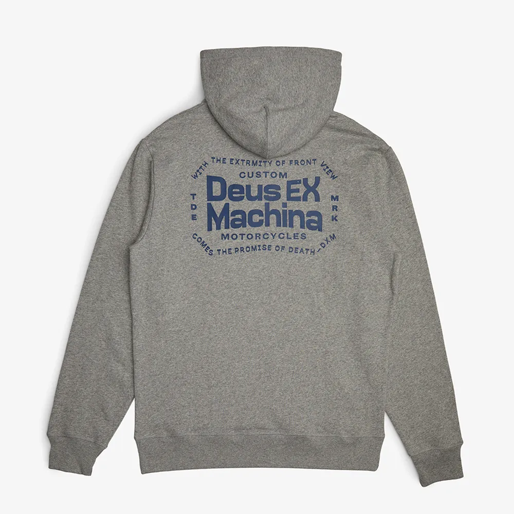 Deus – Extremity Hoodie Grey Marle | Eddie Franks Rye