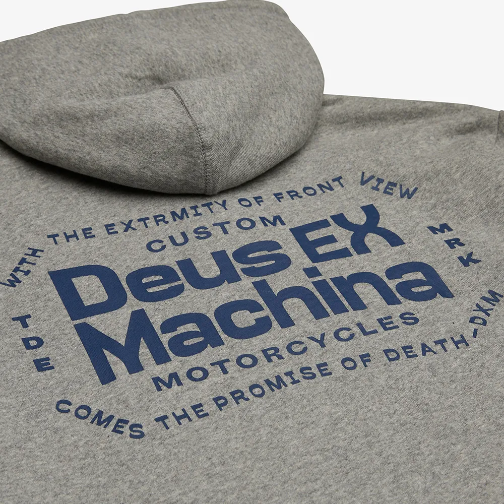 Deus – Extremity Hoodie Grey Marle | Eddie Franks Rye