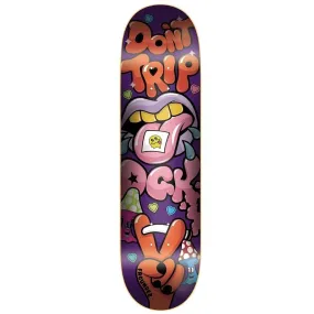 DGK Ghetto Psych Skateboard Deck Fagundes Multi 8.25