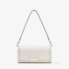Diamond Mini Shoulder Latte Calf Leather Mini Shoulder Bag