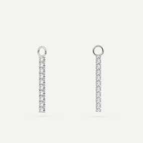 Diamond Tennis Earring Add-On Strips