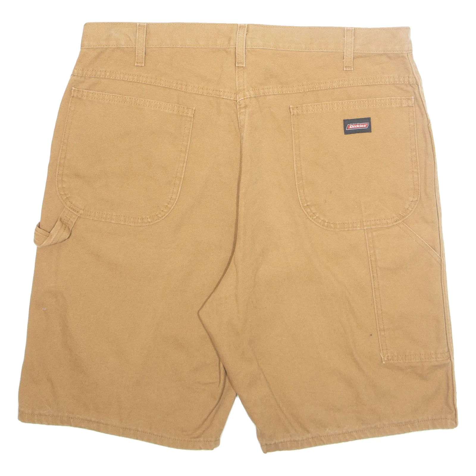 DICKIES Cargo Carpenter Mens Workwear Shorts Brown XL W38