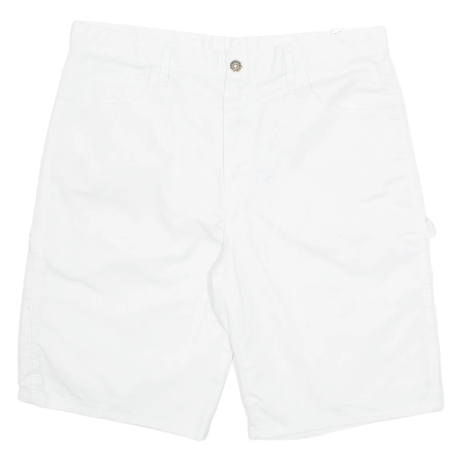 DICKIES Cargo Womens Workwear Shorts White M W34