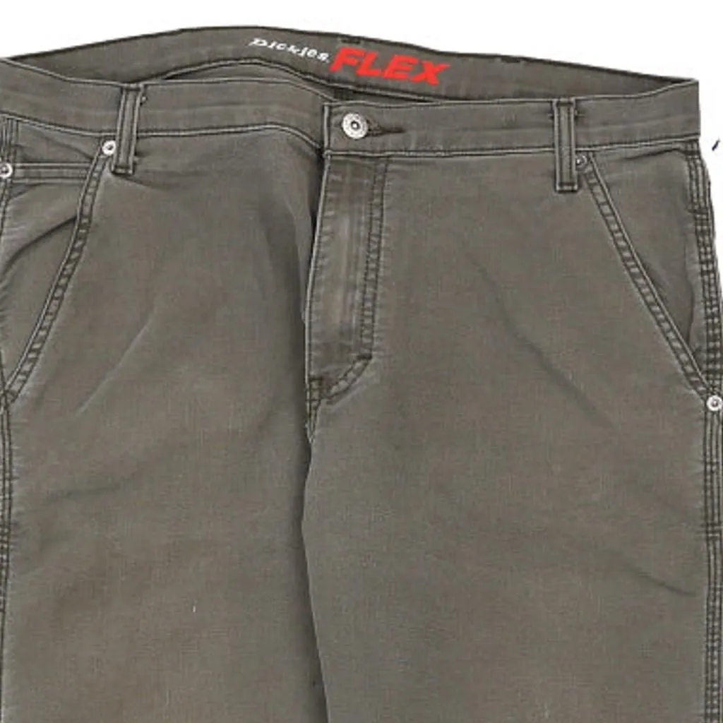 Dickies Carpenter Trousers - 34W 30L Khaki Cotton