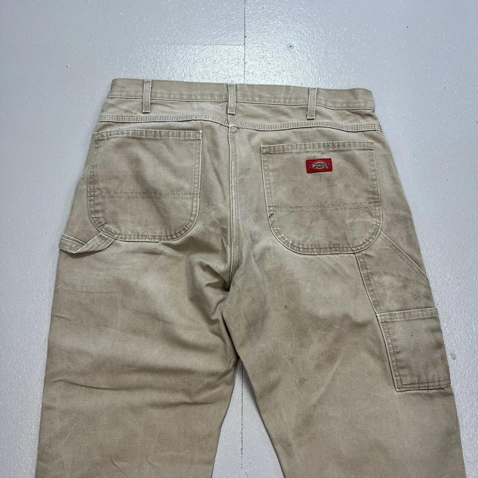 Dickies Carpenters Trousers Cream 34”